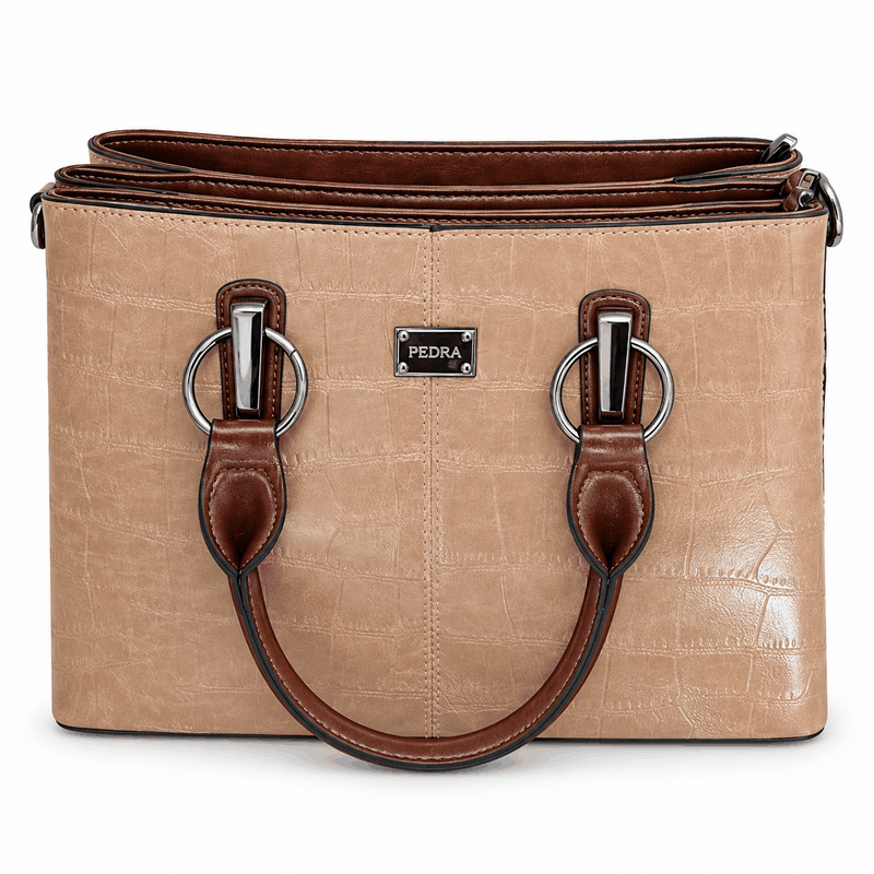 Sac beige à boucles, référence A079