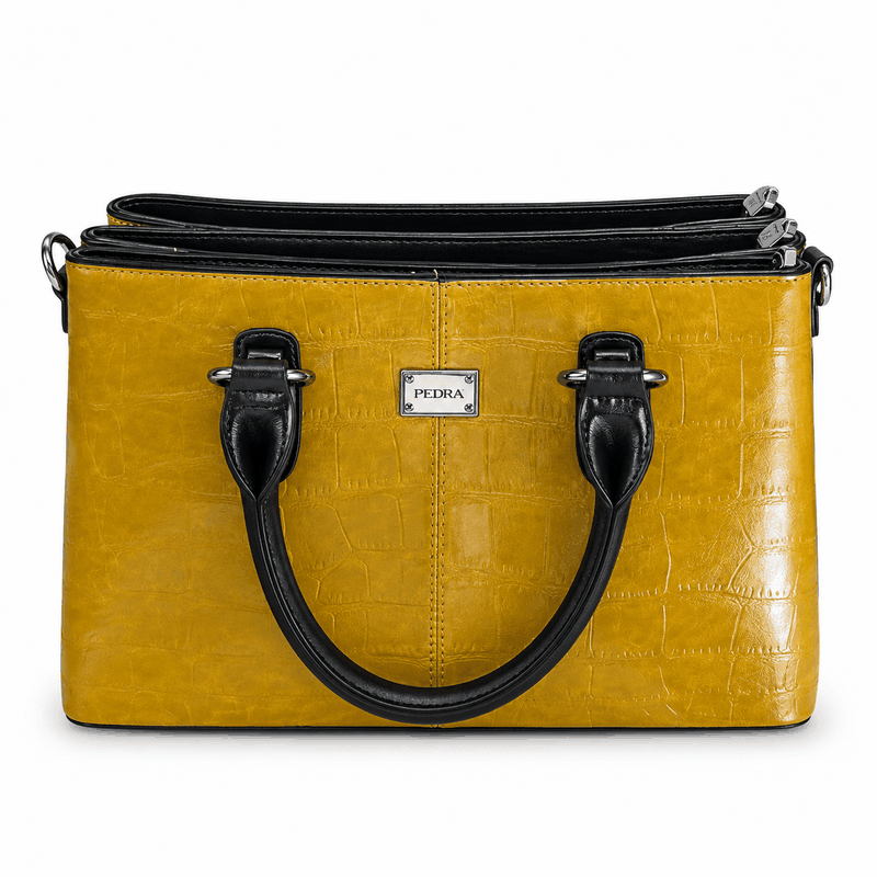 Sac jaune et vert, référence A085